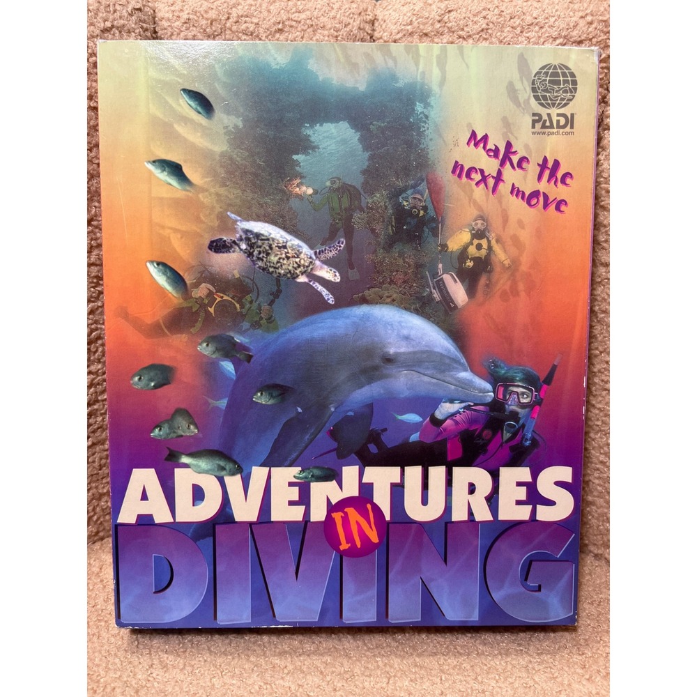 PADI Adventures in Diving Manual Scuba Training Book Advanced Open Water 2000